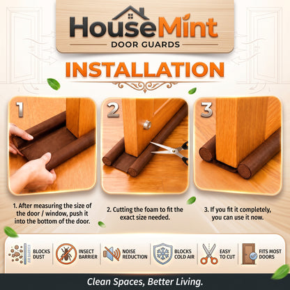 Door Guard & Gap Filler Protector ( Premium Quality ) By HouseMint™